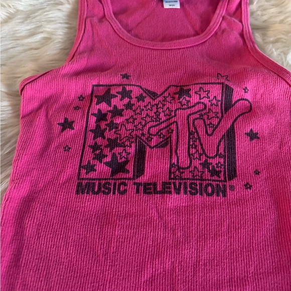 MTV Pink Tank Top - Picture 3 of 5
